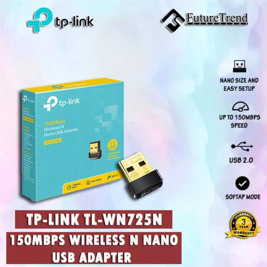 TP-LINK TL-WN725N 150Mbps Wireless N WiFi USB Adapter TP-Link TL-WN725N - Nano Wireless N USB WiFi Adapter with Soft AP  Tl 725 TP-Link TL-WN725N | tplink 150Mbps Wireless N Mini Nano WIFI USB Adapter tplink 725n tp link 725n tp-link725n tplink 725 tp lin