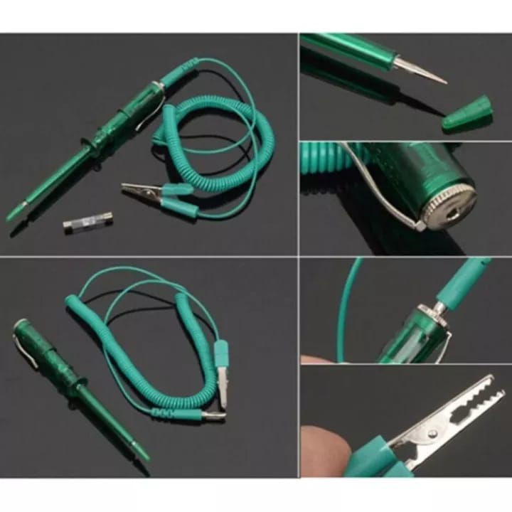 automotive Test Light 12v Dc 6v-24v Car Lamp Voltage Circuit Tester System Detector Probe Test Lights Electrical Wire Circuit Tester