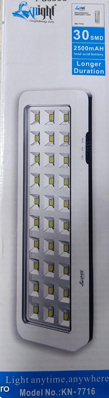 30 SMD LeD light Rechargeable LED Emergency Light KN-7716