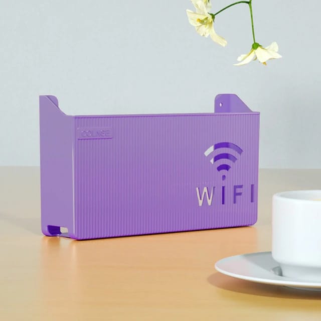 Wall Mounted Wifi Router Shelf