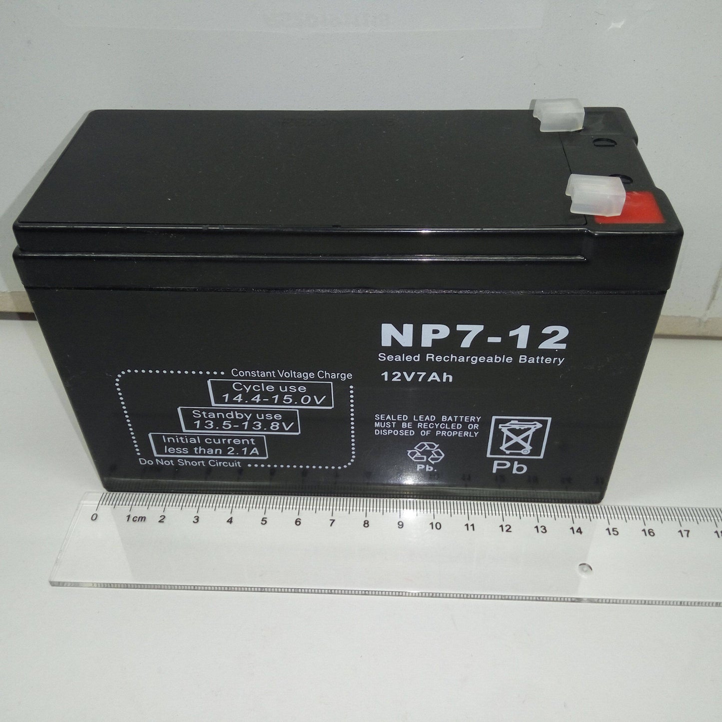 12V Rechargeable Sealed Lead Acid Battery 1.3AH / 2.3AH / 2.6AH / 5AH / 7AH / 12AH for Electric Scooters, Alarms, Auto Gates, CCTV & More