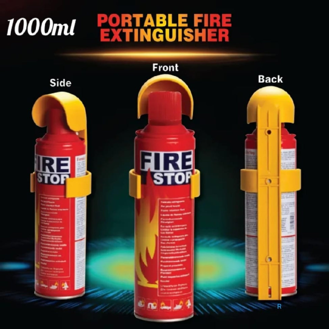 Foam Stop Fire 500Ml - Fire Stop - Fire Extinguisher - Portable Spray Safety Smart Shopping & Co