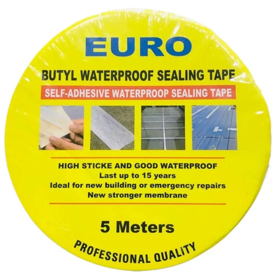 Euro Butyl Waterproof Sealing Tape 1.5 meter and 2 inch