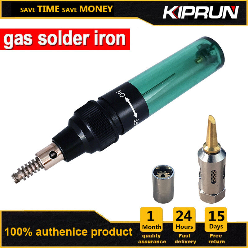 [Ready stock] 1300 Celsius Gas Soldering Iron Welding Irons Welding Pen Blow Torch Gas Cordless Tip Tool set