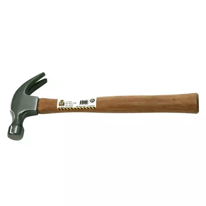 Wood hanlde hammer high quality metal high wood finishing Octogonal Head Nail Hammer -570gm