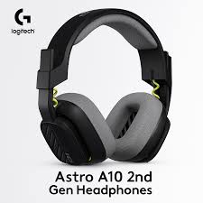 Logitech Astro A10 Gen 2 Wired Gaming Headset – Over-Ear Gaming Headphones 2025 Edition