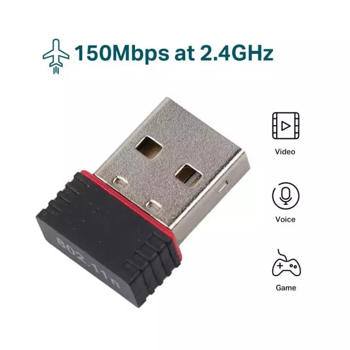 ALFA ALPHA USB 2.0 WiFi Wireless Adapter 150Mbps WiFi Network Lan Card Dongle 802.11n/b/g 150Mbps Ethernet WiFi Adapter for Computer PC Laptop Desktop