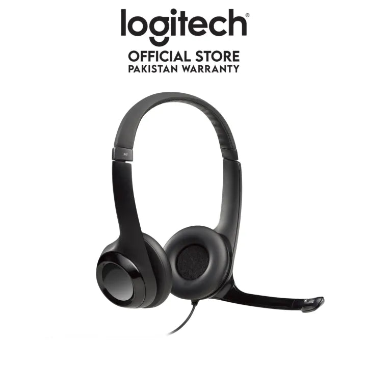 Logitech H-390 Headphones Noise cancelling microphone USB