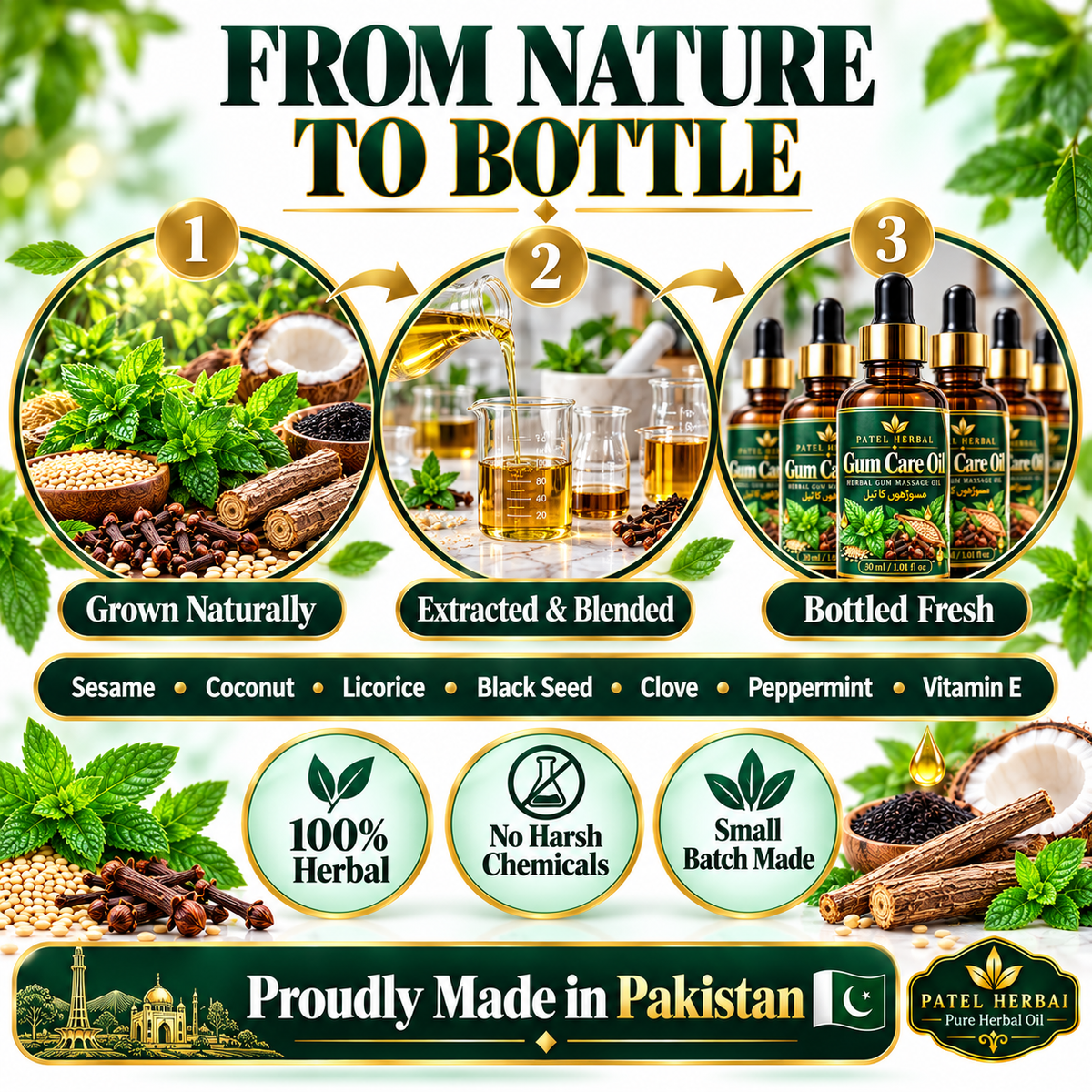 Patel Herbal Gum Care Oil (Masoron Ka Tel) –